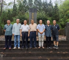 黄山市汪华文化研究会一行到绩溪歙县调研考察