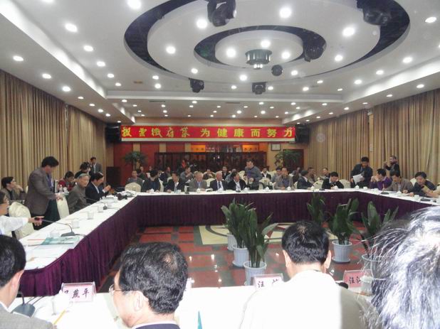 宗族寻根与旅游学术座谈会主席台3.JPG