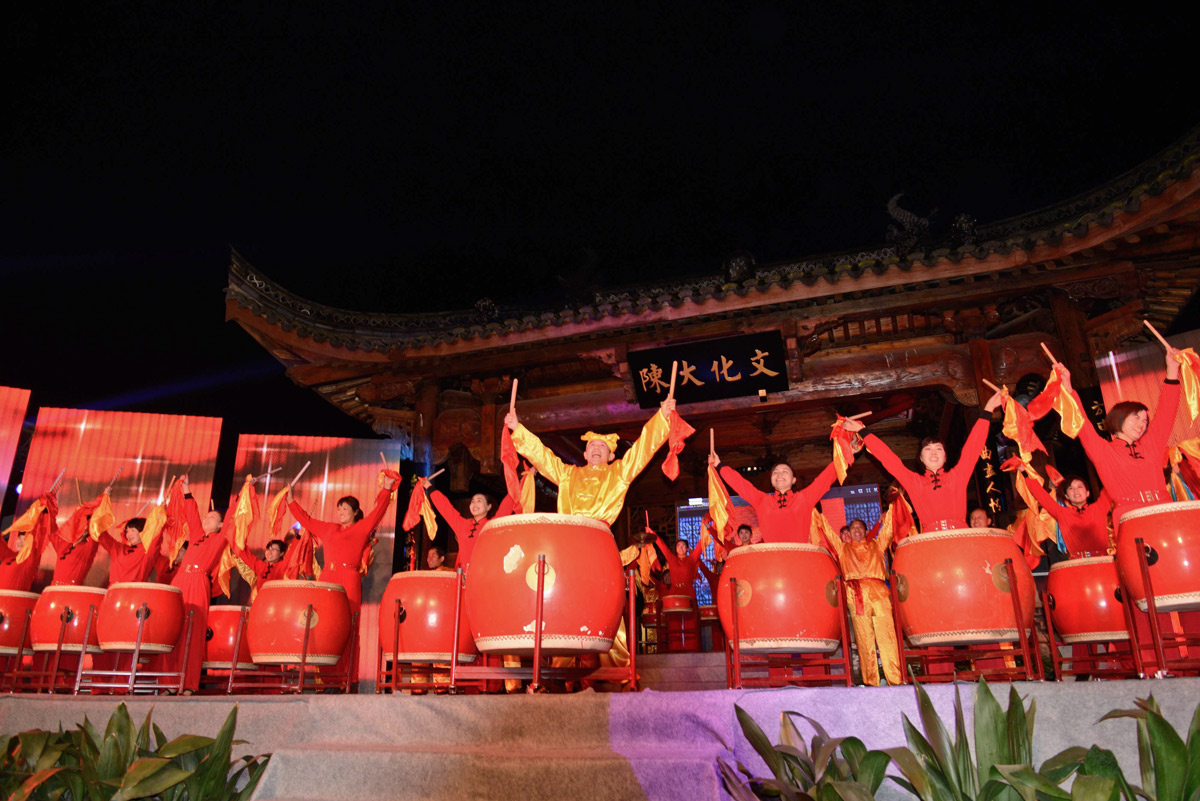 威风锣鼓表演6