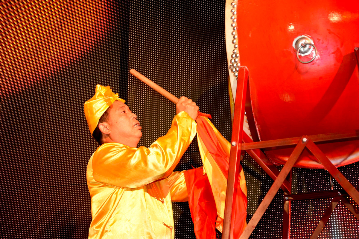 威风锣鼓表演5